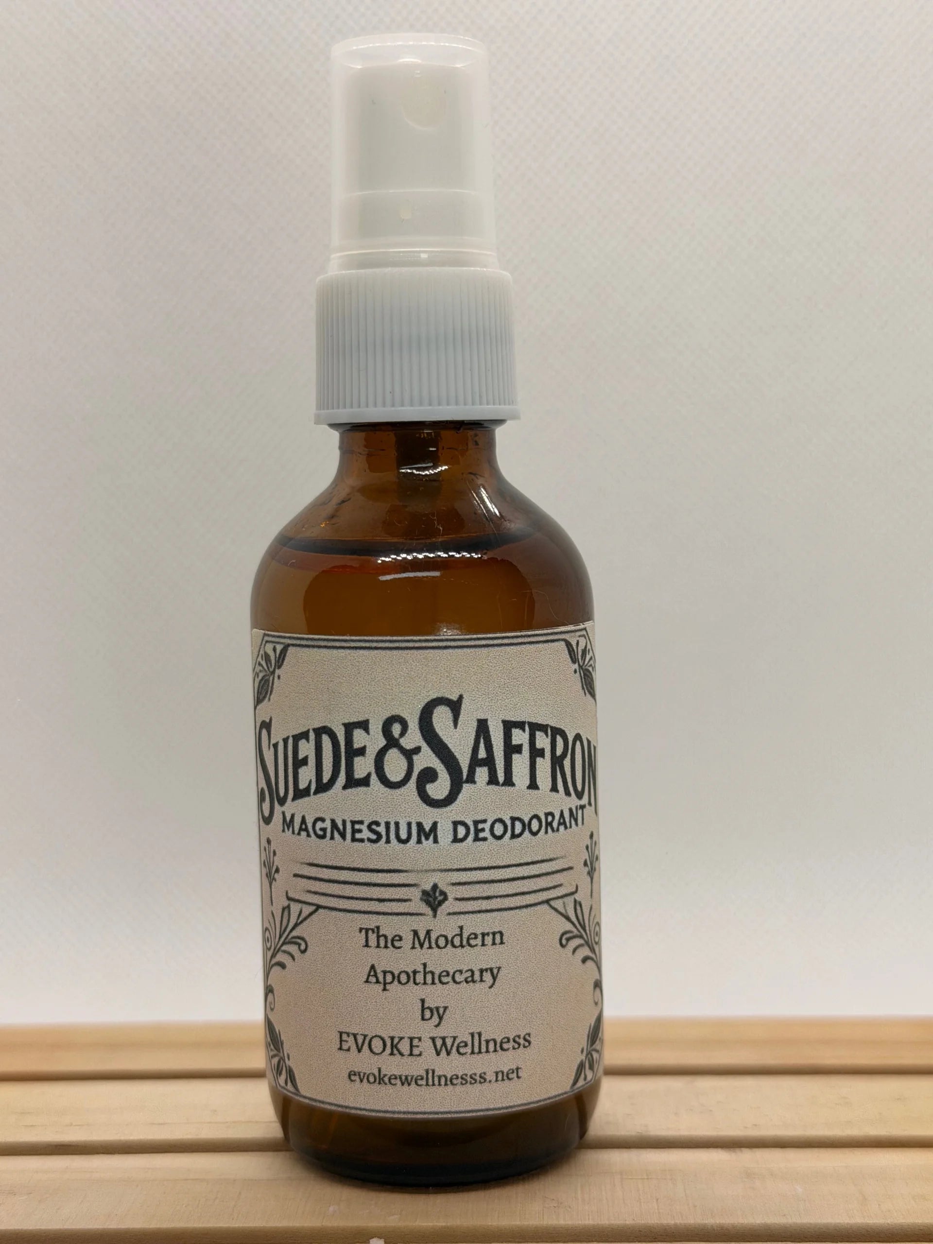 Suede & Saffron Magnesium Deodorant Spray
